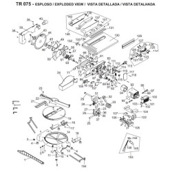 Femi Spare Parts for Miter Saw for Wood TR075 - 8426128