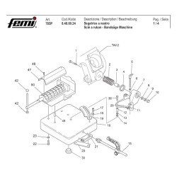 Femi Spare Parts for Band Saw 785P - 8486024