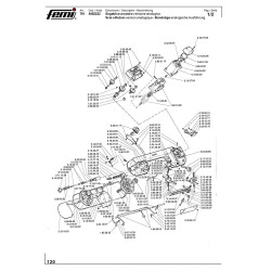 Femi Spare Parts for Band Saw 791 - 8482222 Analogic