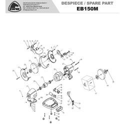 Stayer Spare Parts for Bench Grinder EB150M