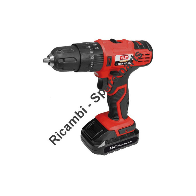 Valex Spare Parts for Cordles Drill LI-TECH COMPACT 118