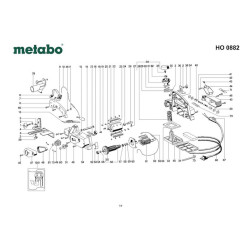 Ricambi Metabo per Pialla HO 0882