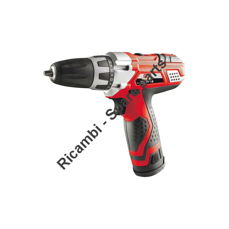 Ricambi Valex per Trapano Avvitatore a Batteria TECH 2 VELOCITÀ