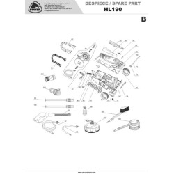 Stayer Spare Parts for Pressure Washer HL190