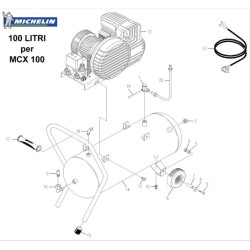 Ricambi Michelin per Compressore MCX 100