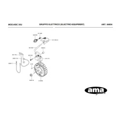 Ricambi Kawasaki per Decespugliatore KBC 35U
