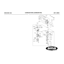 Ricambi Ama per Decespugliatore AG 260 TR–AG2 265
