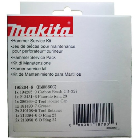 Service Pack for Demolition Hammer Makita HM0860C