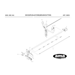 Ricambi Kawasaki per Decespugliatore KBC 45U