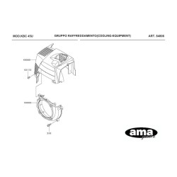 Ricambi Kawasaki per Decespugliatore KBC 45U