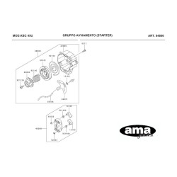 Ricambi Kawasaki per Decespugliatore KBC 45U