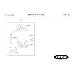 Ricambi Kawasaki per Decespugliatore KBC 45U