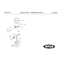 Kawasaki Spare Parts for Bruschcutter KBC 53