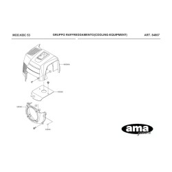 Ricambi Ama per Decespugliatore AG 260 TR–AG2 265
