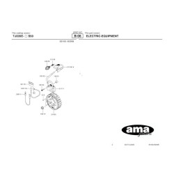 Ricambi Ama per Decespugliatore AG 260 TR–AG2 265
