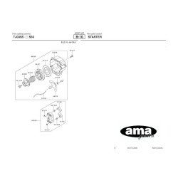 Ricambi Ama per Decespugliatore AG 260 TR–AG2 265