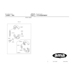 Kawasaki Spare Parts for Bruschcutter TOP 35
