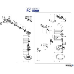 Ricambi Rurmec per Carteggiatrice RC 1500