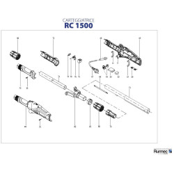 Ricambi Rurmec per Carteggiatrici P500-P1500