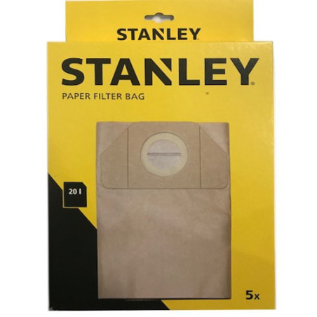 Filtro Carta (Q.tà 5) per Aspirapolvere Stanley SXVC20XTE