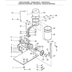 Ricambi Fox per Aspiratore a Ciclone F50-842