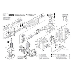 Bosch Spare Parts for Demolition Hammer SDS-Max GSH 5 CE