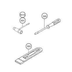 Ricambi Tanaka per Tosasiepi THT 210
