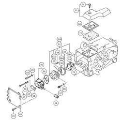 Tanaka Spare Parts for Chainsaw ECS 3301B
