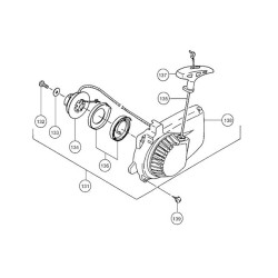 Tanaka Spare Parts for Chainsaw ECS 3301B