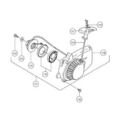 Ricambi Tanaka per Motosega ECS 3301D