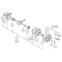 Ricambi Tanaka per Motosega ECS 3301D