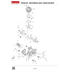 Dolmar Spare Parts for Chainsaw PS35C/40