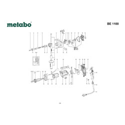 Ricambi Metabo per Trapano a Percussione BE 1100