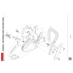 Dolmar Spare Parts for Chainsaw PS500/45