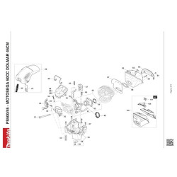Dolmar Spare Parts for Chainsaw PS500/45
