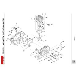 Ricambi Dolmar per Motosega PS500/45