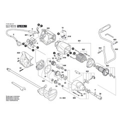 Skil Masters Spare Parts for Mixer 1612