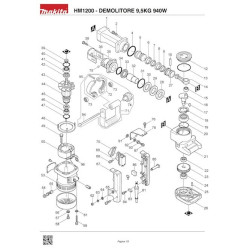 Makita Spare Parts for Hammer HM1200