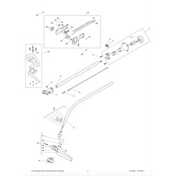 Ricambi Alpina per Decespugliatore TR 250 J