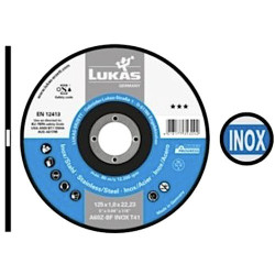 Disco Taglio Inox 115x1 LUKAS A60S-BF Inox T41