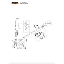 Ricambi Alpina per Decespugliatore TB 26