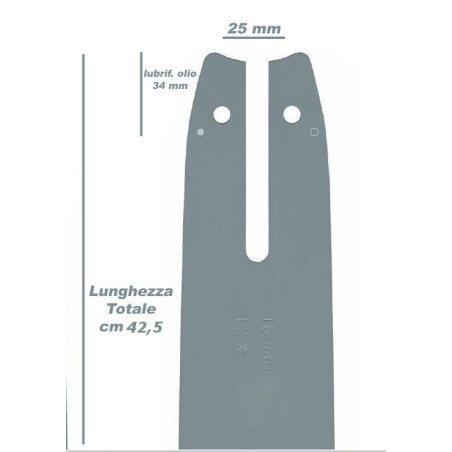 Castor Chain Bar 17382 350