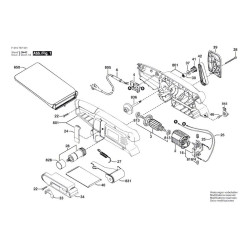 Skil Spare Parts for Belt Sander 7675