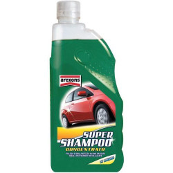 Shampoo with wax car polish