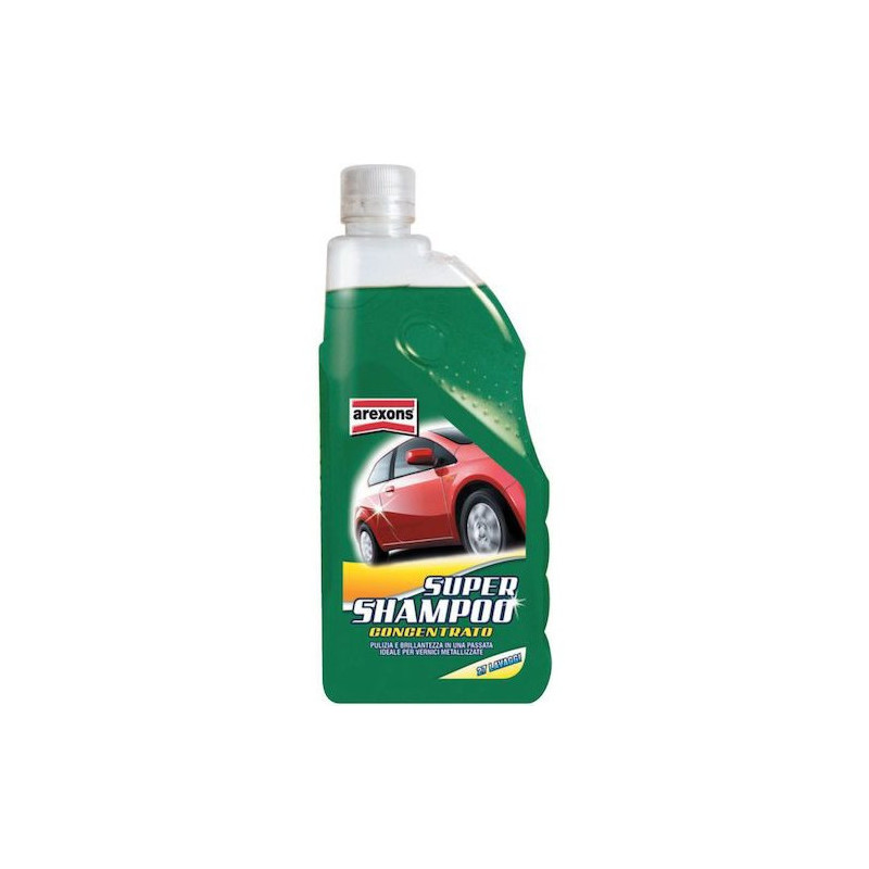 Shampoo with wax car polish
