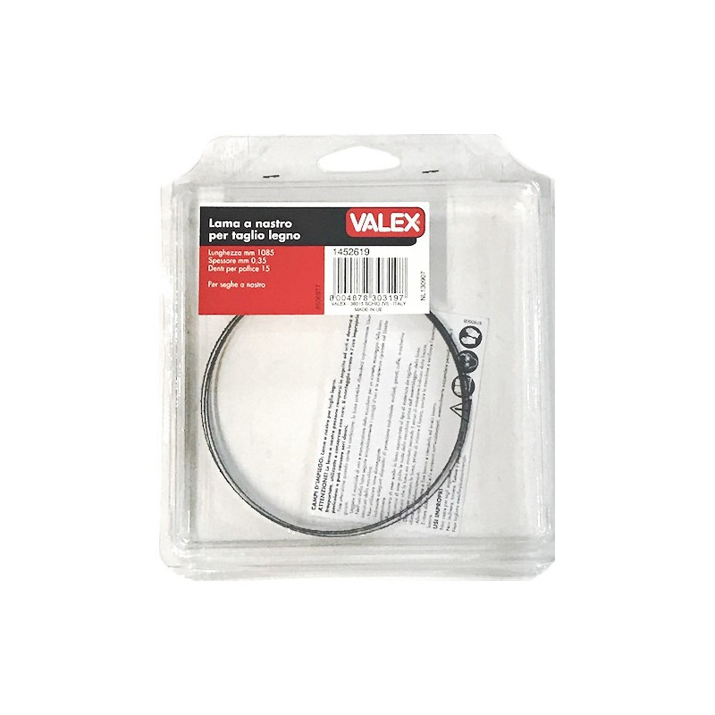 Wood Cutting Blade 1085x4.5x0.35 for Wood Band Saw Valex SN209