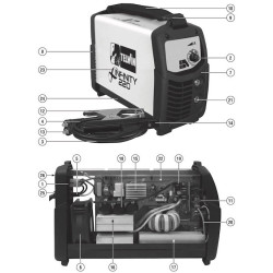 Telwin Spare Parts for Welding Inverter INFINITY 220
