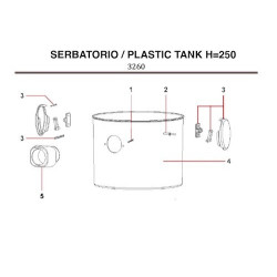 Annovi & Reverberi Parts for Vacuum Cleaner 3260