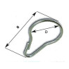 Metal Hook for Shower Curtain
