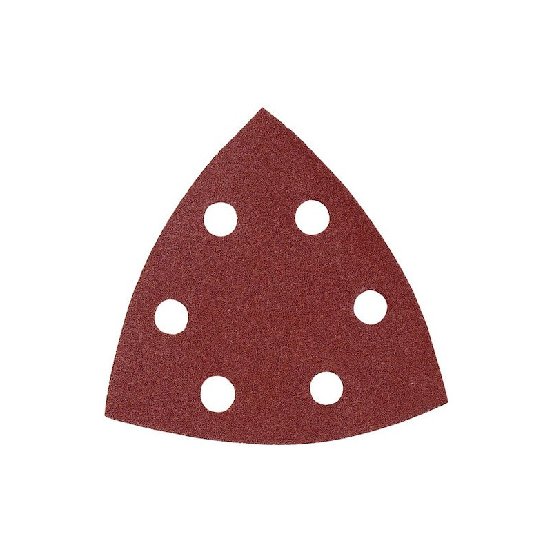 Carta Abrasiva a Delta Perforata con Velcro 94 mm